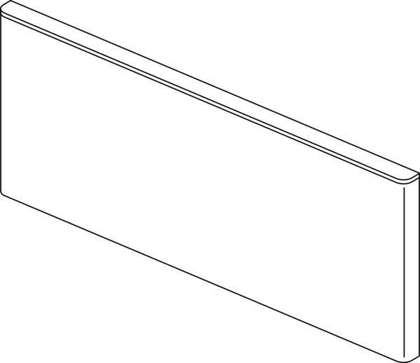 IDEAL STANDARD Obere Schubladenfront Adapto für WTU 610 mm Anthrazit matt lackiert
