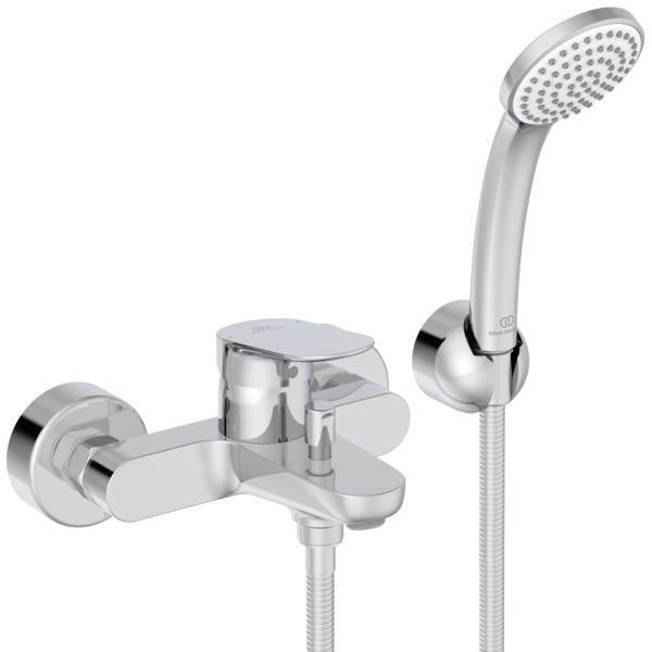 Ideal Standard Ceralife O Badearmatur Aufputz Chrom mit Handbrause-Set