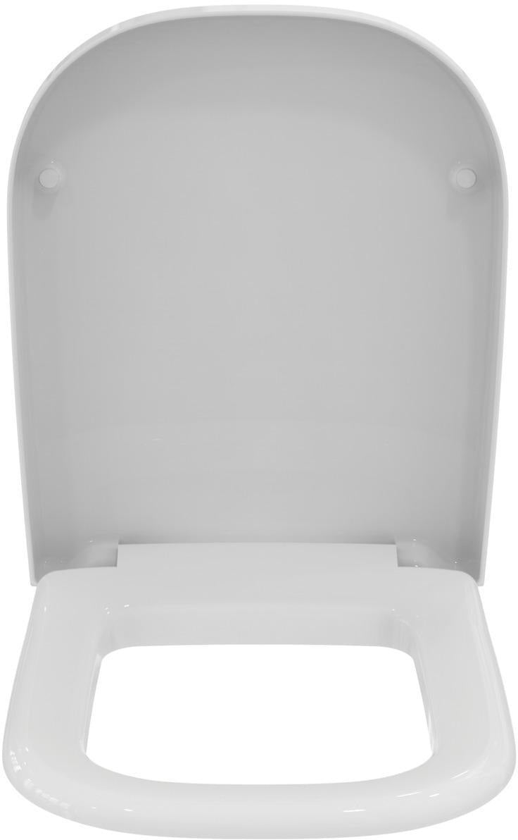 Ideal Standard WC-Sitz SOFTMOOD mit Deckel und Edelstahl-Scharnieren in Weiß