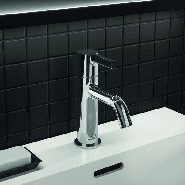 Ideal Standard Waschtischarmatur JOY Brushed Gold, 110 mm Ausladung, ohne Ablaufgarnitur