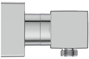 Ideal Standard Brausethermostat Ceratherm C100 Square Chrom – Wandmontage, verchromt, mit Wassersparposition
