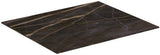 Ideal Standard Conca Waschtischplatte Keramik 602x505x6mm Marmor Noir Desir