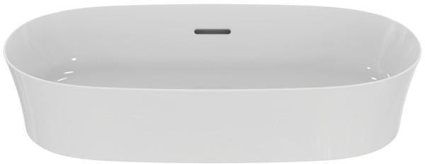Ideal Standard Ipalyss Waschtisch-Schale 600x380x145 mm Weiß, ohne Hahnloch, mit Überlauf