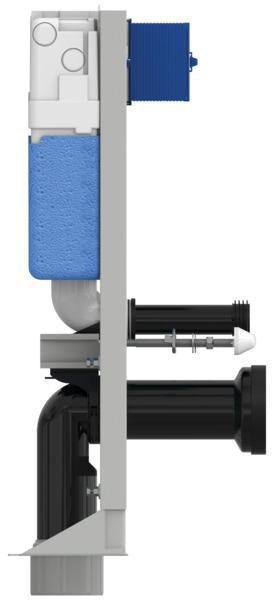 Ideal Standard WC-Element ProSys freistehend – Vorwandelement für Trockenbau, 120M, grau