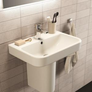 Ideal Standard i.life S Waschtisch 550 mm, 1 Hahnloch, mit Überlauf, Weiß