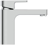 Ideal Standard Edge Waschtischarmatur Chrom 125 mm mit Ablaufgarnitur und 5 l/min Sparfunktion
