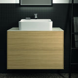 IDEAL STANDARD Conca Waschtischunterschrank 800 mm, 2 Auszüge, Walnuss Dunkel, wandhängend