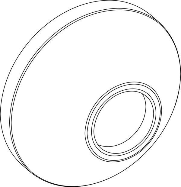 Ideal Standard S-Anschluss Paar 57 mm Chrom – Verchromter Messing-Ersatzteil