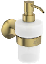 Ideal Standard La Dolce Vita Lotionspender Silver Storm – Wandmontage, Glasflakon, 0,25 l