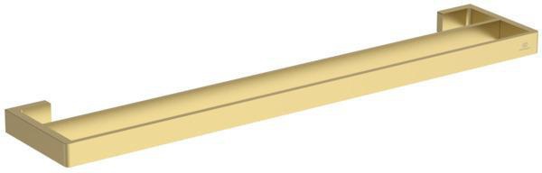 Ideal Standard Conca Cube Handtuchhalter 600 mm, doppelt, eckig, Brushed Gold