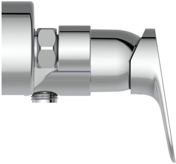 IDEAL STANDARD Ceralife O Brausearmatur AP Chrom – Wandmontage, keramische Kartusche