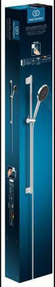 Ideal Standard Idealrain Solos Brausekombination 603 mm mit Handbrause und Schlauch – Silver Storm