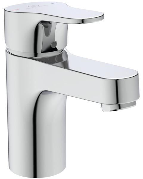 Ideal Standard Cerabase Waschtischarmatur Chrom 106 mm mit Push-Open-Ablaufventil