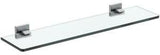 Ideal Standard IOM Cube Glasablage 508 mm Chrom – Verdeckte Befestigung, Messingrahmen