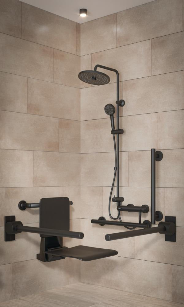 Ideal Standard Idealrain M1 Kopfbrause 200 mm mit Wandanschluss und Antikalksystem