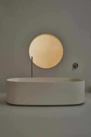 Ideal Standard Linda-X Duo-Badewanne freistehend 1738x850x495mm Mineralguss Weiß