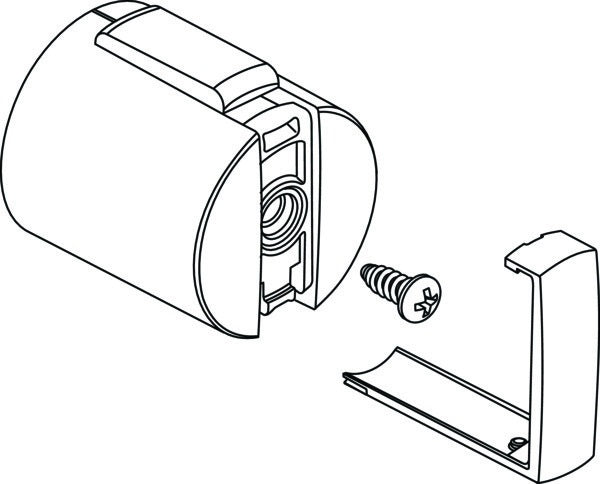 Ideal Standard Temperaturgriff Therm A962879AA Chrom – Drehknopf für Armaturen