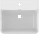 Ideal Standard Conca Aufsatzwaschtisch 500x450x165 mm Weiß 1 Hahnloch mit Überlauf