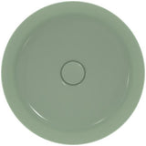 Ideal Standard Ipalyss Aufsatzwaschtisch 400x400mm Seidenweiß ohne Hahnloch ohne Überlauf