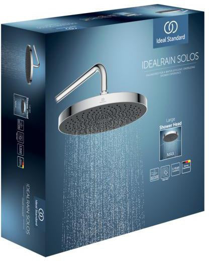 IDEAL STANDARD Idealrain Solos Regenbrause Chrom – 300 mm Kopfbrause mit Antikalksystem
