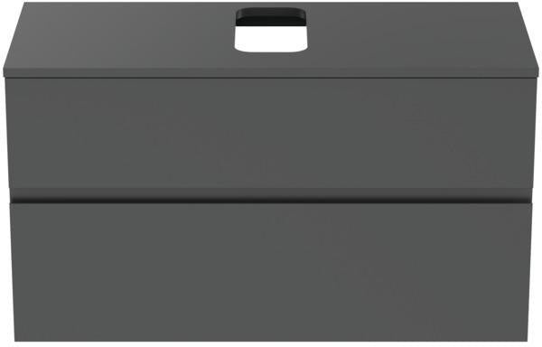 Ideal Standard Finesse Waschtischunterschrank 1002 mm, 2 Auszüge, Greige matt, wandhängend