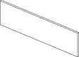 Ideal Standard Conca Schubladenfront unten 980x267mm Weiß für Waschtischunterschrank