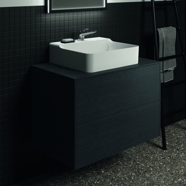 Ideal Standard Conca WT-Unterschrank 802 mm, 2 Auszüge, Push-Open, Anthrazit