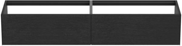 Ideal Standard Conca WT-Unterschrank 1985 mm, 2 Auszüge, Eiche geflammt, wandhängend