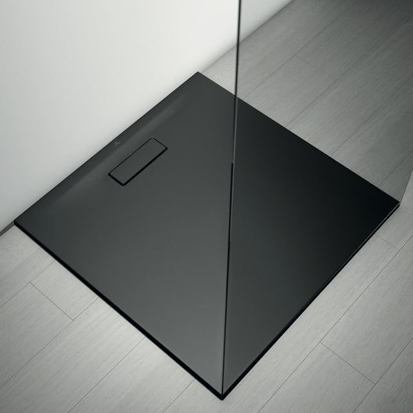 Ideal Standard Ultra Flat New Quadrat-Brausewanne 900x900x25 mm Weiß – bodenebener Einbau