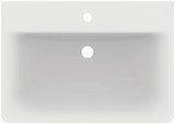 Ideal Standard Waschtisch Connect Cube 650x460x175mm 1 Hahnloch ohne Überlauf Weiß