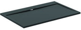 Ideal Standard Ultra Flat S i.life Rechteck-Brausewanne 1400x900x30 mm Carraraweiß, Mineralguss mit Rutschhemmung
