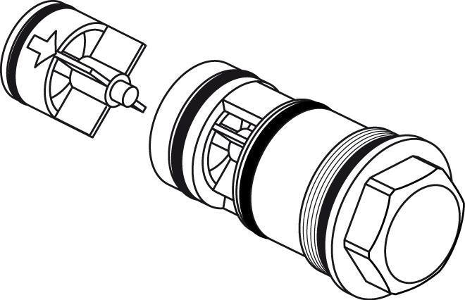 Ideal Standard RV-Einheit warm 3/4 A950596 – Ersatzteil für Sanitärinstallationen