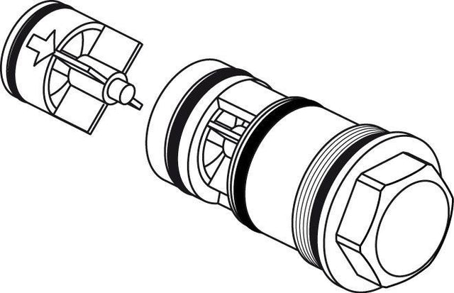 Ideal Standard RV-Einheit warm 3/4 A950596 – Ersatzteil für Sanitärinstallationen