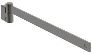 Ideal Standard Handtuchstange Conca Cube 447 mm Silver Storm – Schwenkbar, Messing, verdeckte Befestigung