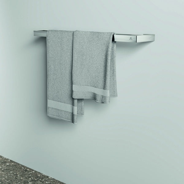 Ideal Standard Conca Cube Handtuchhalter 600 mm, doppelt, eckig, Brushed Gold