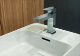Ideal Standard Edge Waschtischarmatur Slim Chrom 5 l/min mit Ablaufgarnitur 120 mm Ausladung