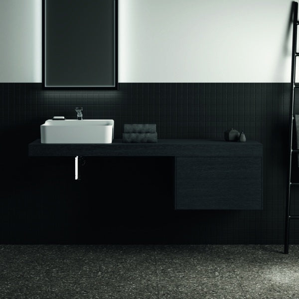 Ideal Standard Conca WT-Unterschrank 600 mm Eiche geflammt, 1 Auszug mit Push-Open