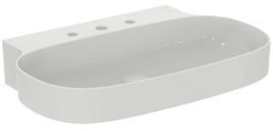 Ideal Standard Aufsatzwaschtisch Linda-X 750x500mm Keramik Weiß geschliffen 3 Hahnlöcher