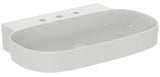 Ideal Standard Aufsatzwaschtisch Linda-X 750x500mm Keramik Weiß geschliffen 3 Hahnlöcher