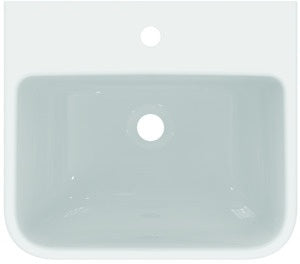 Ideal Standard i.life B Waschtisch 500x440mm, 1 Hahnloch, ohne Überlauf, Weiß