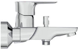 Ideal Standard Badearmatur Connect Air 174 mm Chrom – Wand-Aufputz Einhandhebelmischer