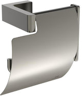 Ideal Standard Conca Cube Papierrollenhalter eckig Brushed Gold mit Klappe
