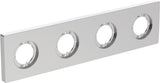 Ideal Standard Archimodule 1er Rosette 83x83 mm Chrom – Rechteckige Armaturenrosette