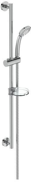 IDEAL STANDARD Idealrain Brausekombination 600 mm mit 3-Funktionshandbrause d:80 mm Chrom