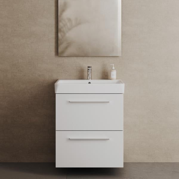 Ideal Standard i.life A Waschtischunterschrank 580 mm, 2 Auszüge, Weiß matt