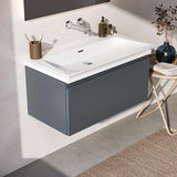 Ideal Standard Finesse Möbelwaschtischunterschrank 800 mm mit Auszug und Softclose in Greige matt