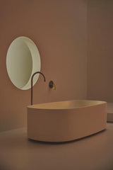 Ideal Standard Linda-X Duo-Badewanne freistehend 1738x850x495mm Mineralguss Weiß