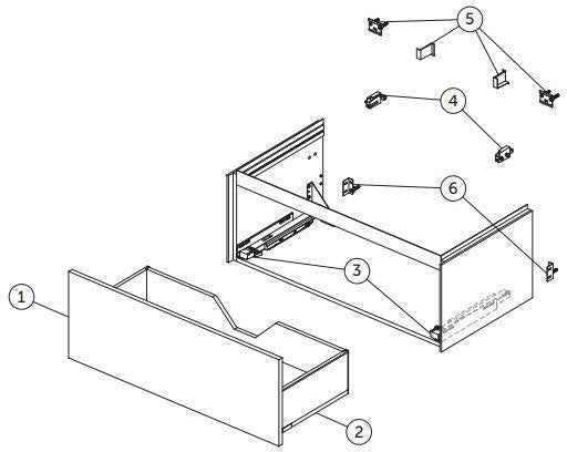 Ideal Standard Conca Waschtischunterschrank 1000 mm, 1 Auszug, Weiß Matt, Push-Open & Softclose