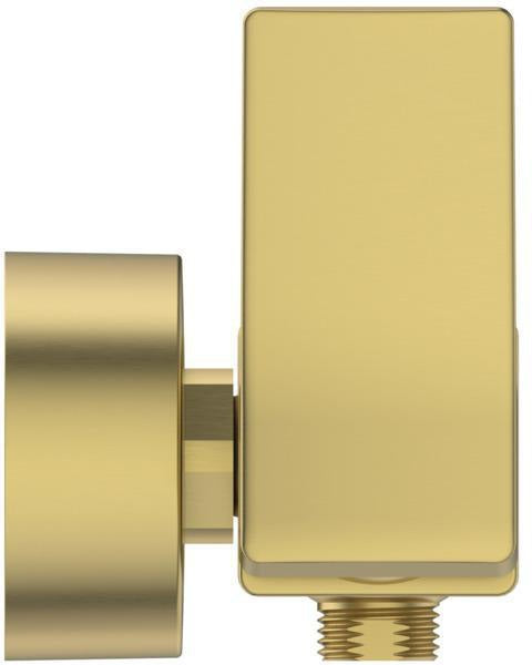 Ideal Standard Conca Brausearmatur AP Brushed Gold – Wandmontage, Einhandhebelmischer, Messing