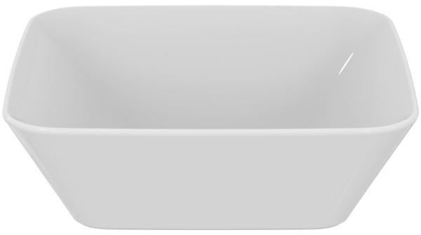 Ideal Standard Connect Air Aufsatzwaschtisch 400x400x135 mm Weiß, quadratisch, ohne Hahnloch & Überlauf